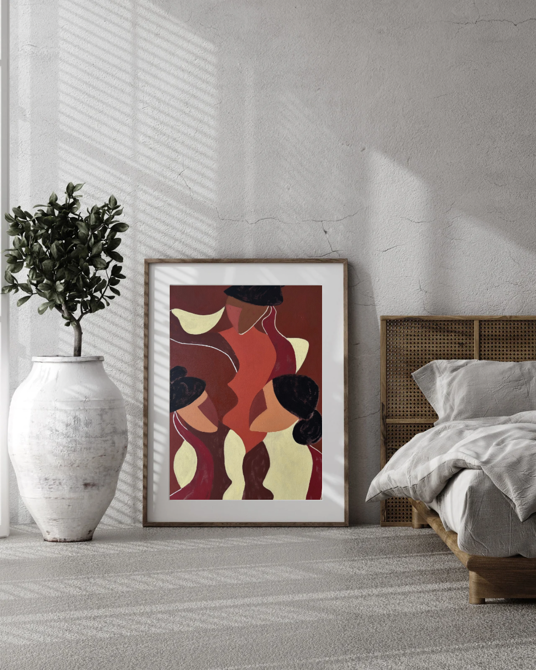 Acrylic Painting (3 women)