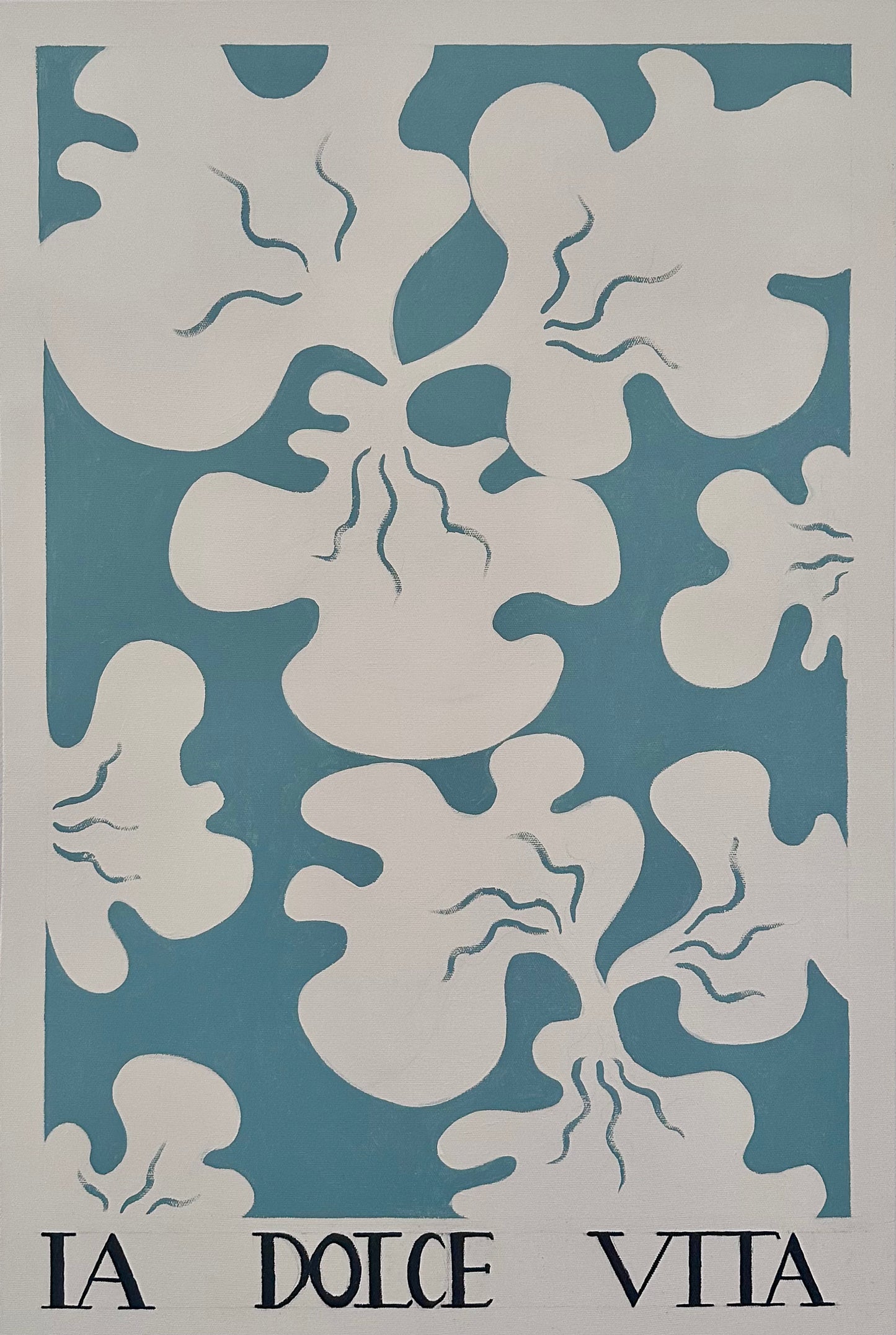 Acrylic Painting (Pastel Hibiscus)