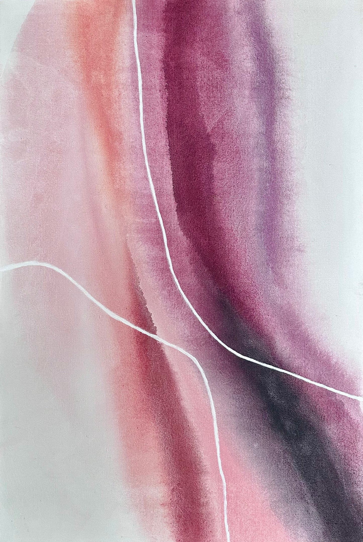 Mixed Media Painting (Feminine Hue)