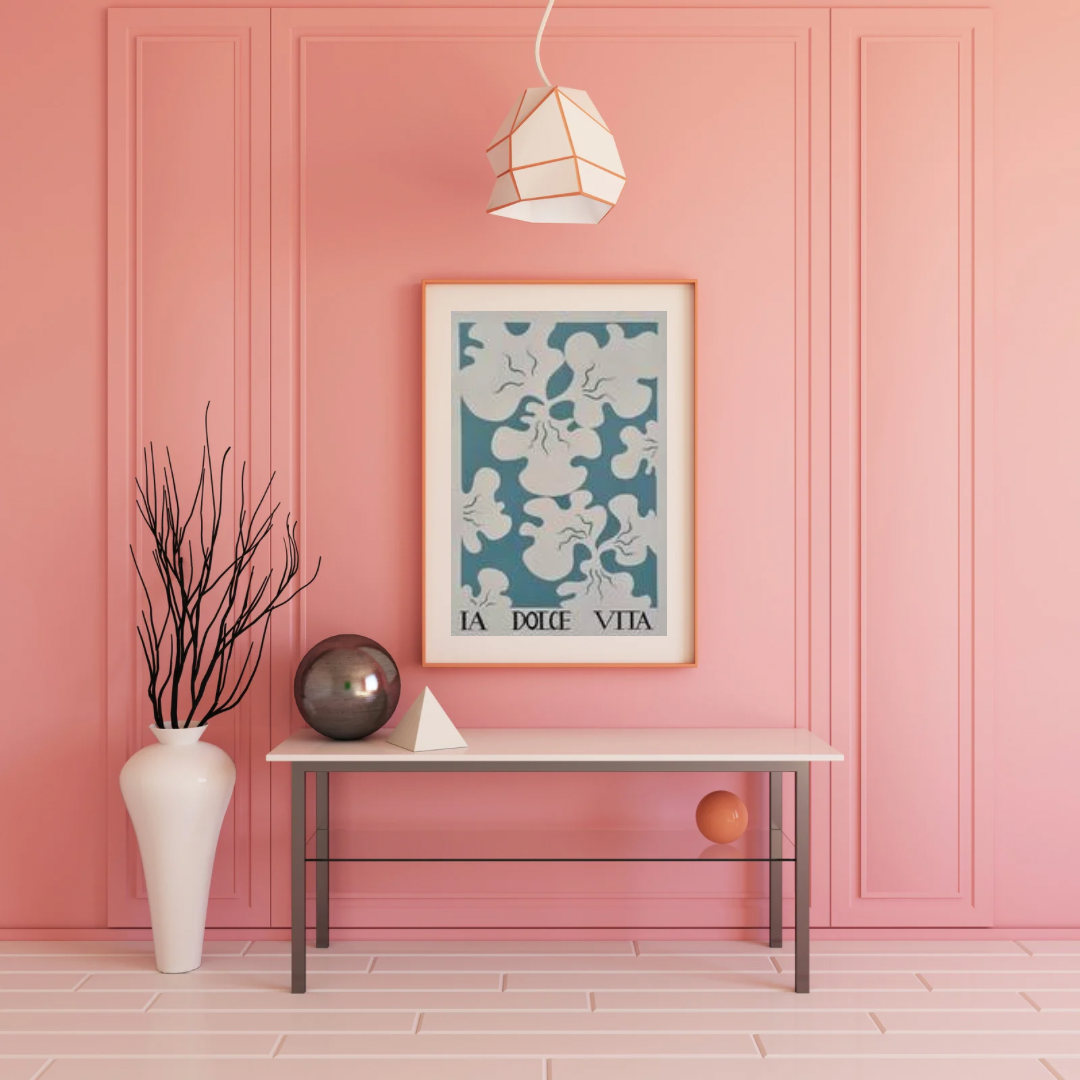 Acrylic Painting (Pastel Hibiscus)